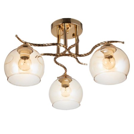 Chandelier 1106/3GD E27 40W gold 46x46x24 cm Bayerlux