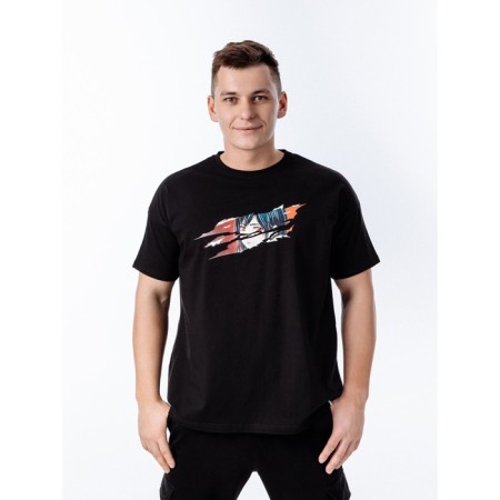 T -shirt unisex, size 44, black color