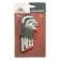 Set of scrap keys, Torx Tamper, TT10 - TT50, 9 pcs.