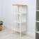 Toronto 14 rack, 47 × 30 × 114 cm, white color
