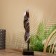 Mask "Zebra" on a stand, Albezia 40 cm