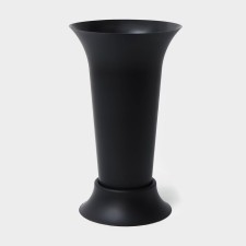 Vase for cutting, 3 l, black color