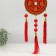 Plastic suspension, textiles "well -being" mix 17x68 cm