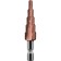 Drill step "bison" 29672-4-12-5_z01, 4-12 mm, 5 steps, hexagonal shank