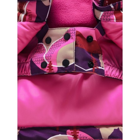 Ski costume for a girl, height 140 cm, purple color-9