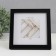 Photo frame Plastic "Mira" 15x15 cm, 641877-3, black (plastic screen)
