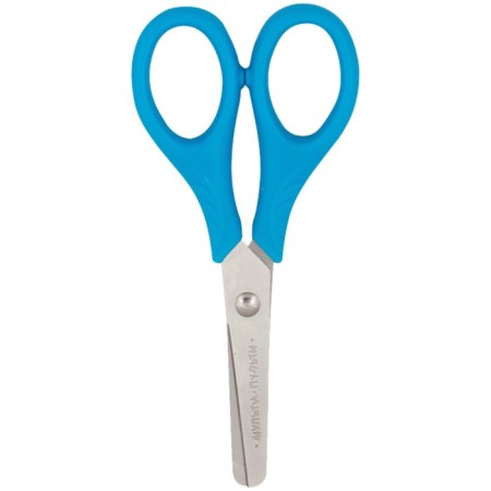 Scissors 12.8 cm children's multi-bullets "Raccoon Adventures", mix, euro suspension-9