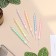 Candles for the Cake "Festive Wave", 6 pcs, pastel colors