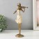 Souvenir Polystone "Violinist" Sand with bronze 13x9.5x25 cm