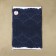 Lace elastic fabric, 180 mm × 2.7 ± 0.5 m, blue color