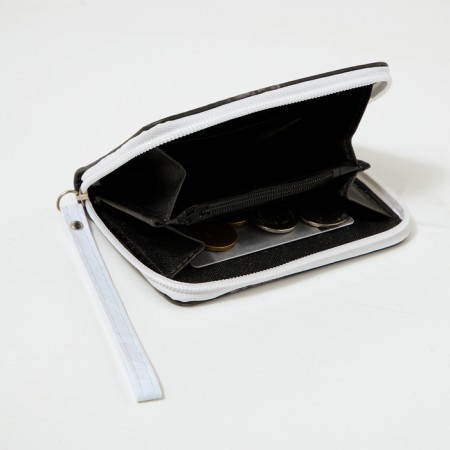 Children's wallet with lightning, black color-4