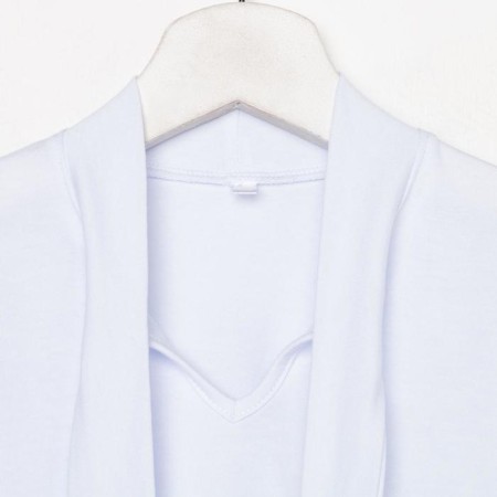 School blouse for a girl, white color, height 122 cm-5