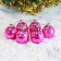 Set of balls plastic D-5 cm, 6 pcs "Fleur"