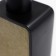 Joy Home liquid soap dispenser, polyurez, black with wood decor