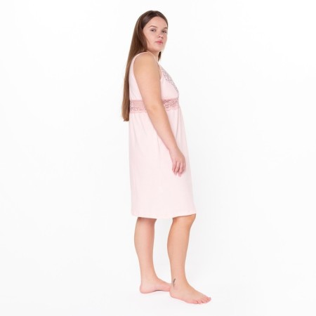 Night shirt female, pink color, size 52-3
