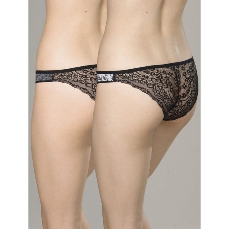 Women's underpants, size 42 color gray, white, 2 pcs