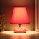 Table lamp "Mini" 1x40W E14 red 15x15x20cm model: 3133993