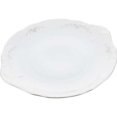 Set for cake 7/6 Constance, decor "Gray ornament, platinum layout", 7 items-1