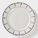 Porcelain dessert plate "Aurora", D = 20.5 cm, white color