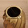 VAZ Coramics Table "Oswald" D-6 cm, 20x10 cm, gold