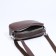 Cross-Bodi bag on zippers, external pocket, brown color