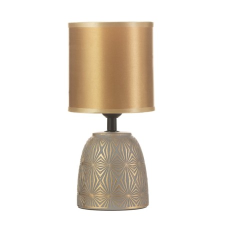 Table lamp "Diana" E27 40W gray-gold 13x13x27.5 cm-5