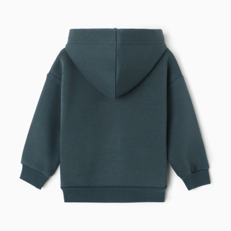 Set for a boy (sweatshirt, trousers), emerald color, height 110 cm-6
