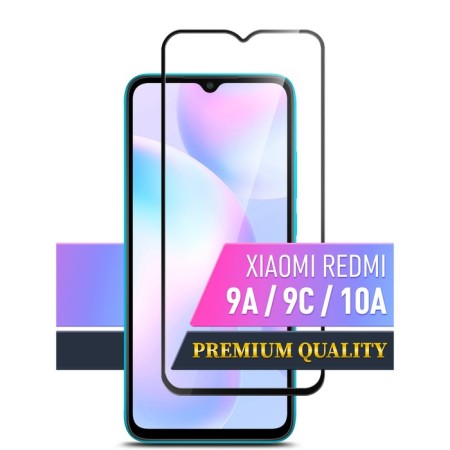Miuko protective glass for Xiaomi Redmi 9a/ 9c, Full Screen, full glue