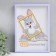 Photo frame plastic 21x30 cm 3 series, light lilac