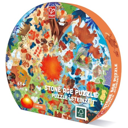 Puzzle "Umnishha: Stone Age", 100 elements-4