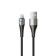 Cable AcCESSTYLEL AL24 -F100LED, Lightning - USB, 2.4 A, LED, Fast charging, 1 m, black