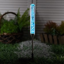 Garden lamp on the solar battery 