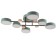 Causteen with PDU 2296/6GN LED 144W 3000-6000K Green 80x59x14 cm Bayerlux