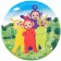 Paper plate "Happy Birthday!", 18 cm, telepusics