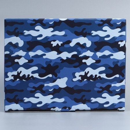 Box Gift team, packaging, Militari, 30 x 23 x 12 cm-3