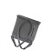 B2688 Bag bag, lightning department, graphite color 34x25x13cm
