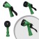 Rubber icy hose, 12 mm (1/2 "), 20 m, in a textile braid, with a watering gun, color mix, Greengo