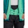 Ski jacket female winter, size 42, dark green color