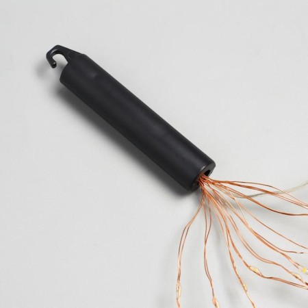 Girlynda "Horse tail" 10 threads 1 m, IP20, copper thread, 100 LED, warm white glow, 12 V-8