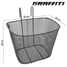 Graffiti basket 33x23x22 cm 4932887