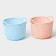 Storage basket with handles of the “basket” shares, plastic, 11 × 10.5 × 9 cm, color mix
