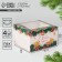 Box for Capcakes "New Year's Gift" 16 x 16 x 10cm, New Year