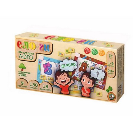Loto wooden "Slogs"-4