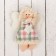 Interior doll "Angel", with a star in his hands, Mix color