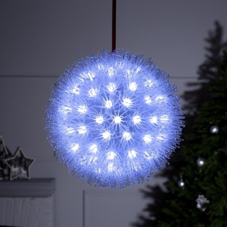 LED figure "Hedgehog" 18 cm, plastic, 220 V, glow of white