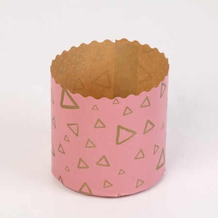 Paper forms for cupcake, muffins and kulich "pastel" 90x90 mm, mix (packing 2000 pcs)-1