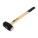 Sledgehammer forged tundra, elongated wooden handle, 3 kg
