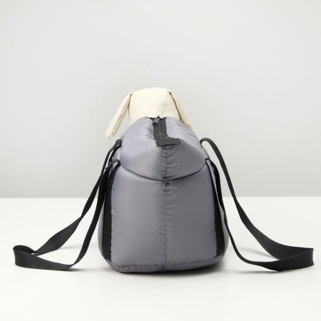 Bag - Animal Carriage "Cabriolet", 34 x 20 x 21cm, gray-5