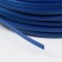 Artificial rattan 6 mm 100 m wave (blue metallic)
