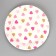 Disposable paper plate "Hearts"